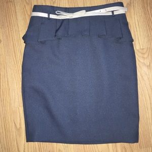NWOT The Limited Peplum Skirt